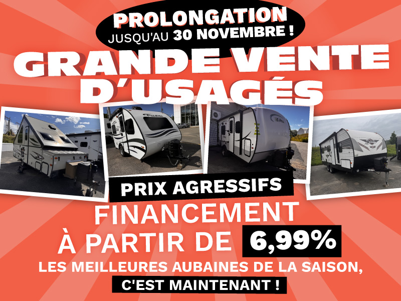 Grande vente d'usagés